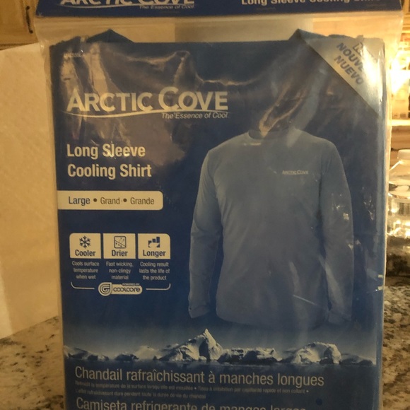 Arctic Cove Long Sleeve Men Cooling 